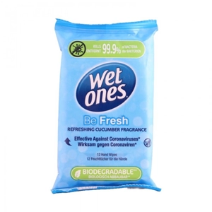 WET ONES ANTI-BAC HAND WIPES 12'S BE FRESH ORIGINAL