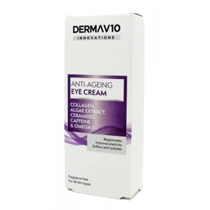 DERMAV10 INNOVATIONS ANTI-AGEING EYE CREAM 15ML