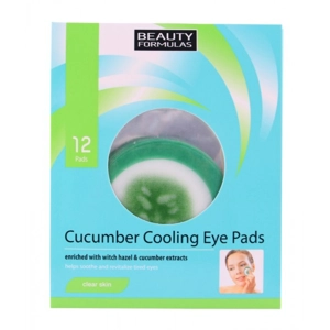 BF CUCUMBER COOLING EYE PADS 12'S