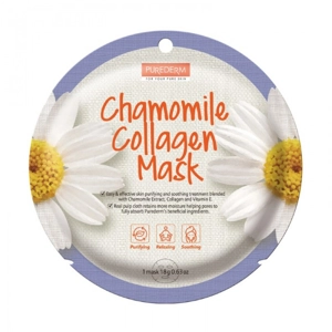 PUREDERM COLLAGEN MASK 18G CHAMOMILE