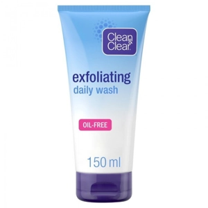 CLEAN & CLEAR EXFOLIATING DAILY WASH 150ML