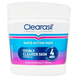 CLEARASIL RAPID ACTION PADS 65'S