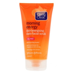 CLEAN & CLEAR MORNING ENERGY SKIN ENERGISING DAILY FACIAL SCRUB 150ML