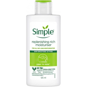 SIMPLE REPLENISH RICH MOISTURISER 125ML