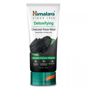 HIMALAYA HERBALS FACE WASH 150ML DETOXIFING CHARCOAL