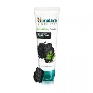 HIMALAYA HERBALS FACE SCRUB 75ML DETOXIFING CHARCOAL