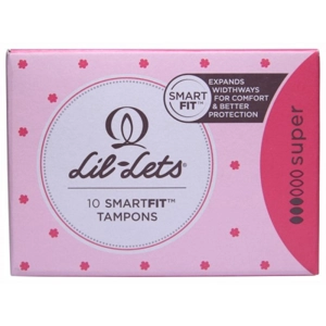 LIL-LETS TAMPONS SUPER 10'S