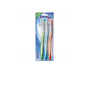 Active Toothbrush Junior 8-12 Years 3pk