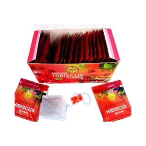 SAACON Organic Hibiscus / Sorrel Tea 22 Sachets