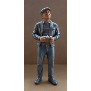 Radio Control Plane Enthusiast Figure G Scale & LGB