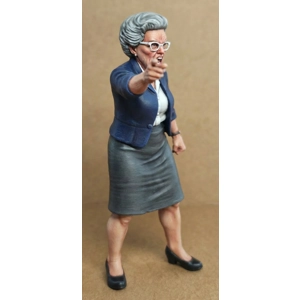 Angry Woman Figure 16mm Scale