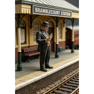 Man Looking At Pocket Watch Figure G Scale & LGB