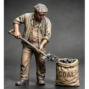 Coal Yard Worker Figure G Scale & LGB