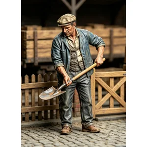 Coal Yard Worker 3 Figure G Scale & LGB