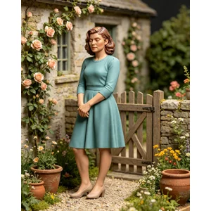 Lady Waiting Figure G Scale & LGB