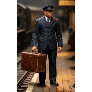 Luggage Porter Figure G Scale & LGB