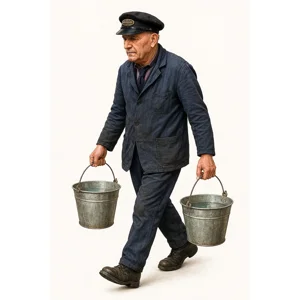 Railway Labourer Figure 16mm Scale