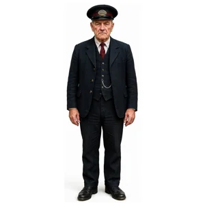 Station Master Figure 16mm Scale