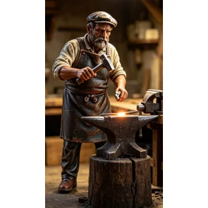 Blacksmith Figure 16mm Scale