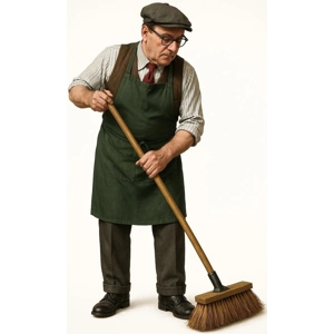 Shop Keeper Figure 16mm Scale