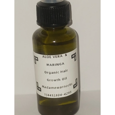 1oz Maringa Organic Hair growth oil