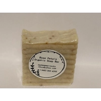 4.5oz Rose petal Organic soap bar