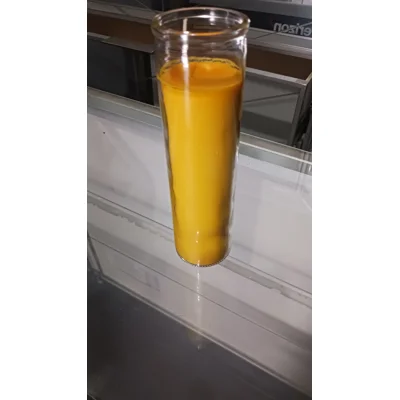 1 8" Prayer Candle Yellow