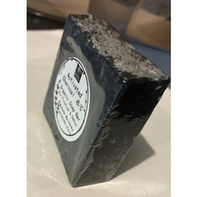 4.5oz Activated Charcoal  Betonite Clay  Spiritual Organic  Soap Bar