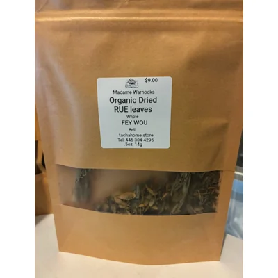 14g Rue Herb dried Oganic Haiti /  Fey Wou