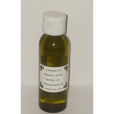 2.5oz Citronella Organic Hair growth oil