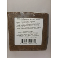 4.5oz Clove Oregano & Irish Moss organic Soap Bar
