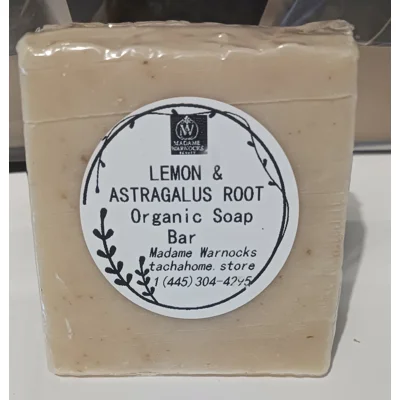 Lemon & Estragalus Root Organic Soap Bar
