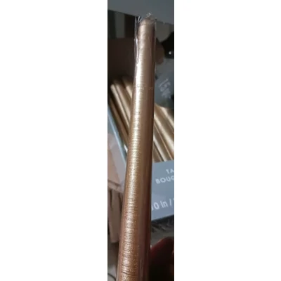 1 Gold Tapers Bougies fine/ Candle