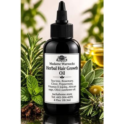 4oz  Herbal Hair Growth oil