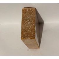 Chamomile, Turmeric & Oats Organic Soap Bar with Sea salt topping