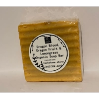 Dragon Blood, Dragon Fruit & Lemongrass Organic Soap Barp