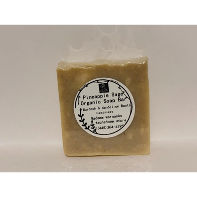 Pineapple Sage Organic Soap Bar