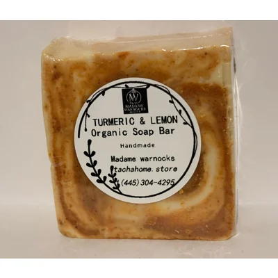 Turmeric & Lemon Organic Soap Bar