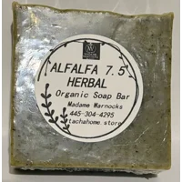 Alfalfa 7.5 Herbal Organic Soap Bar Prosperity, Anti-Hunger, Money