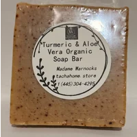 4.5oz Turmeric & Aloe Vera  Purification Organic Soap Bar