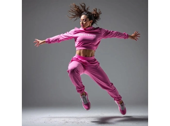 Hot Pink Tracksuit