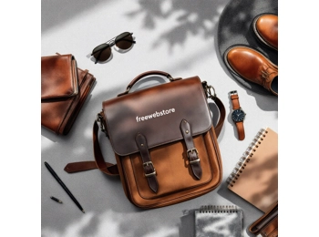 Men's Designer Saddle Bag