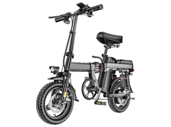 Electric folding bike