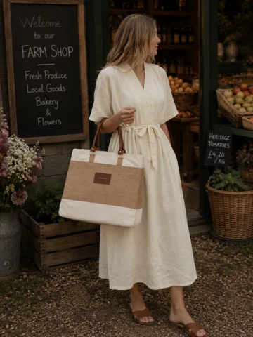 Hatherley Market Tote - End of Summer Edit