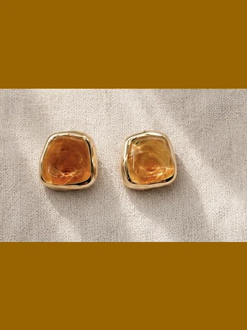 Amberley Earrings (Amber)