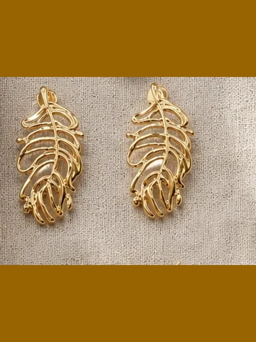 Leaf Drop Earrings