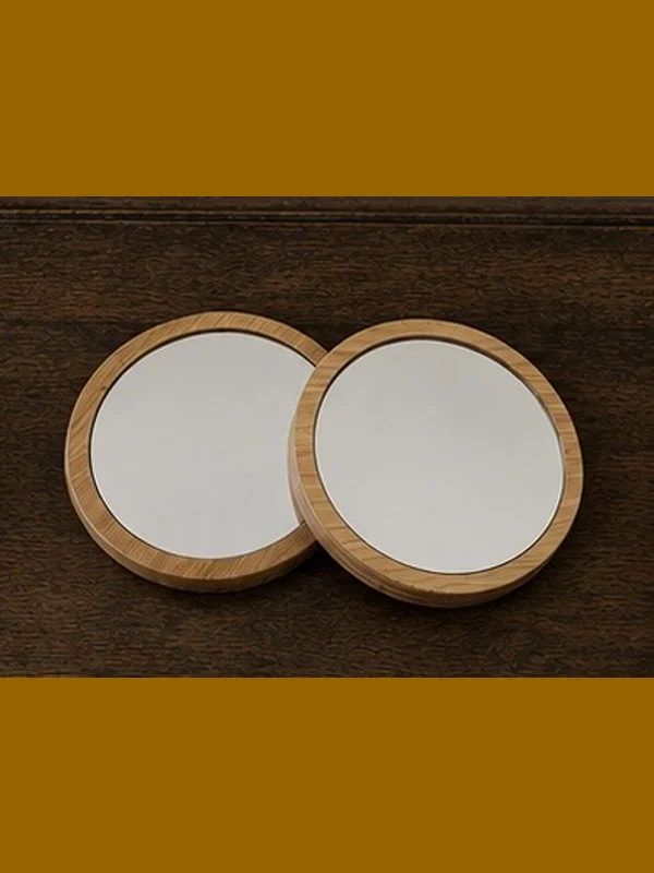 Wooden Pocket Mirror