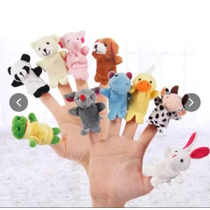 Animal Finger Puppets - 10pcs