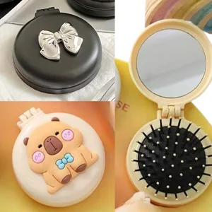 Hairbrush with Mirror
