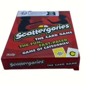 Scattergories Card Game